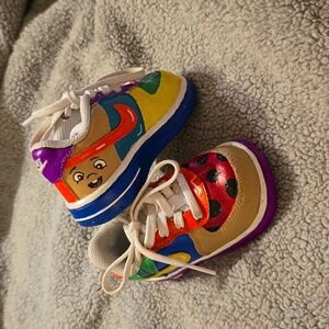 Nike Air Force One hand painted CoComelon toddler sneakers